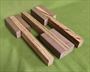 Spoon Carving Blanks - Zebrawood & Walnut 11 1/4 Set of 3 ~ Kiln Dried ~ $34.99 #08